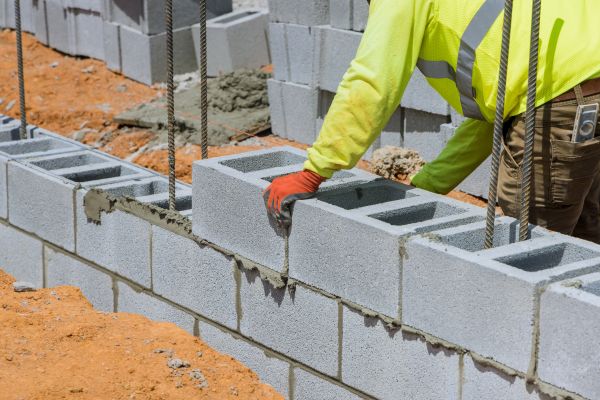 Concrete Blocks Installation in Harrisburg