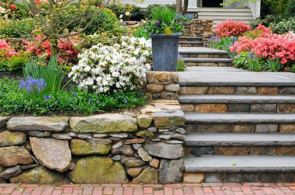 Stone Stairs Repair in Harrisburg