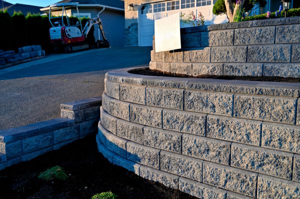 Stone Retaining Wall Repair in Harrisburg