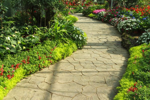 Stone Pathway Repair in Harrisburg