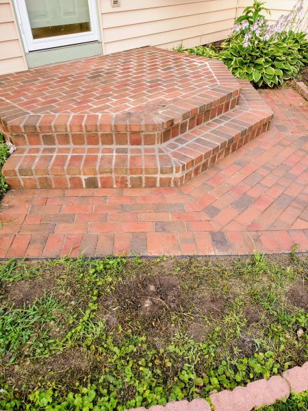 Brick Stoop Repair in Harrisburg