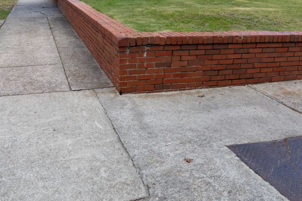 Brick Retaining Wall Repair in Harrisburg